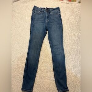 Hollister Women's Skinny Jeans in Blue